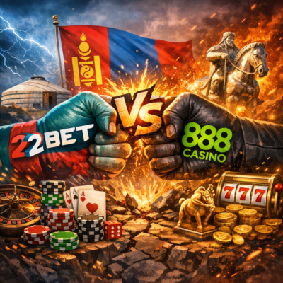 The Clash of Titans: 22Bet vs 888 Casino Mongolia – Who Will Dominate the Local Market? - logo