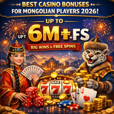 Unlocking the Best Casino Bonuses for Mongolian Players in 2026: A New Era of Opportunities (Up to 6M ₮ + FS) - logo