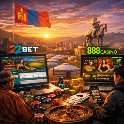 22Bet vs 888 Casino Mongolia: A Fierce Battle for Player Preference in 2023 - logo